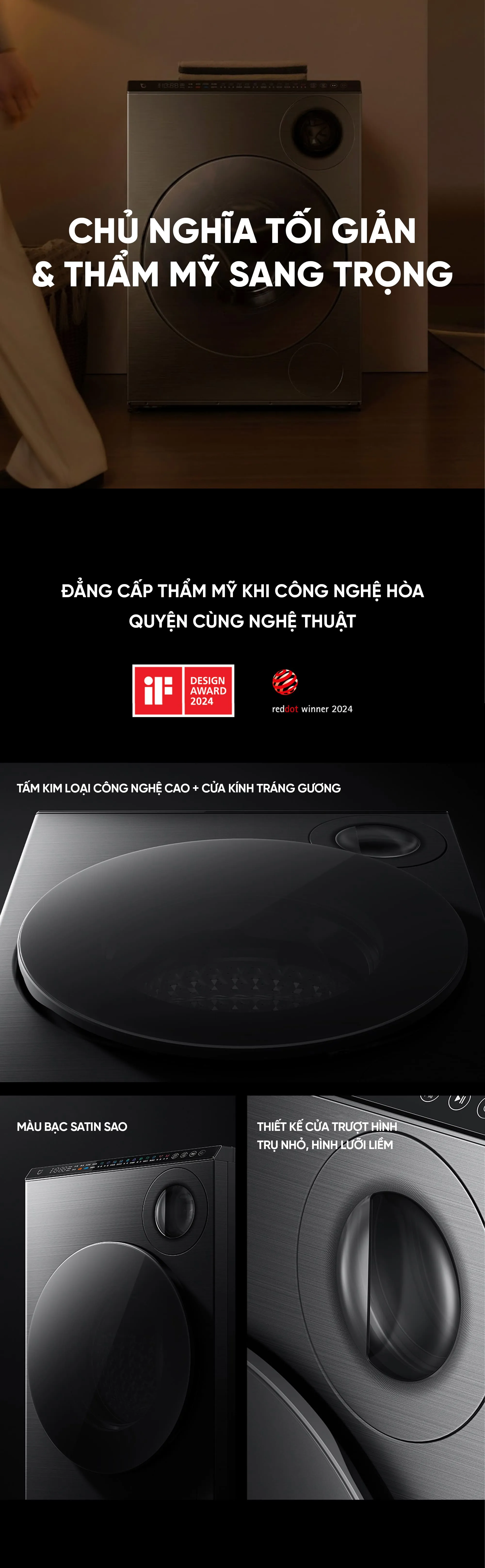 Máy giặt sấy 2 lồng Xiaomi Mijia XHQG103MJ108, giặt 10kg, sấy 7kg