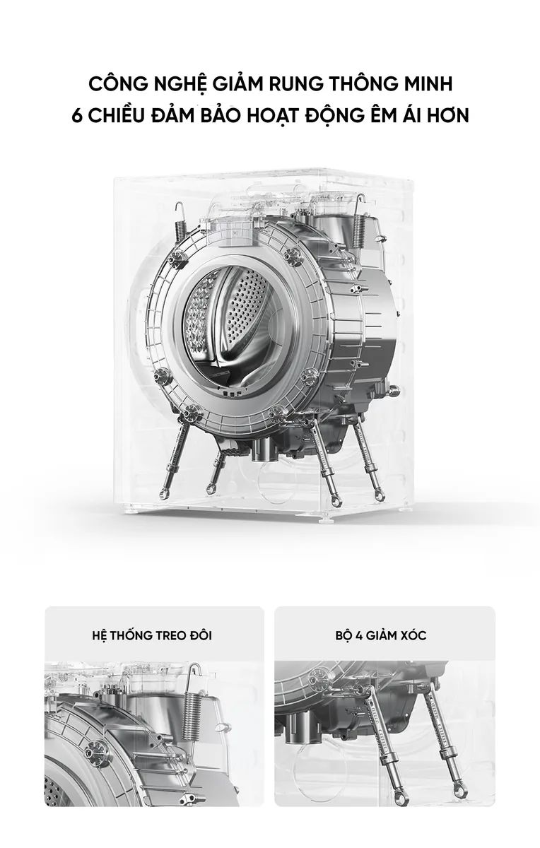 Máy giặt sấy Xiaomi Mijia XHQG100MJ109 12kg sấy 9kg 2026