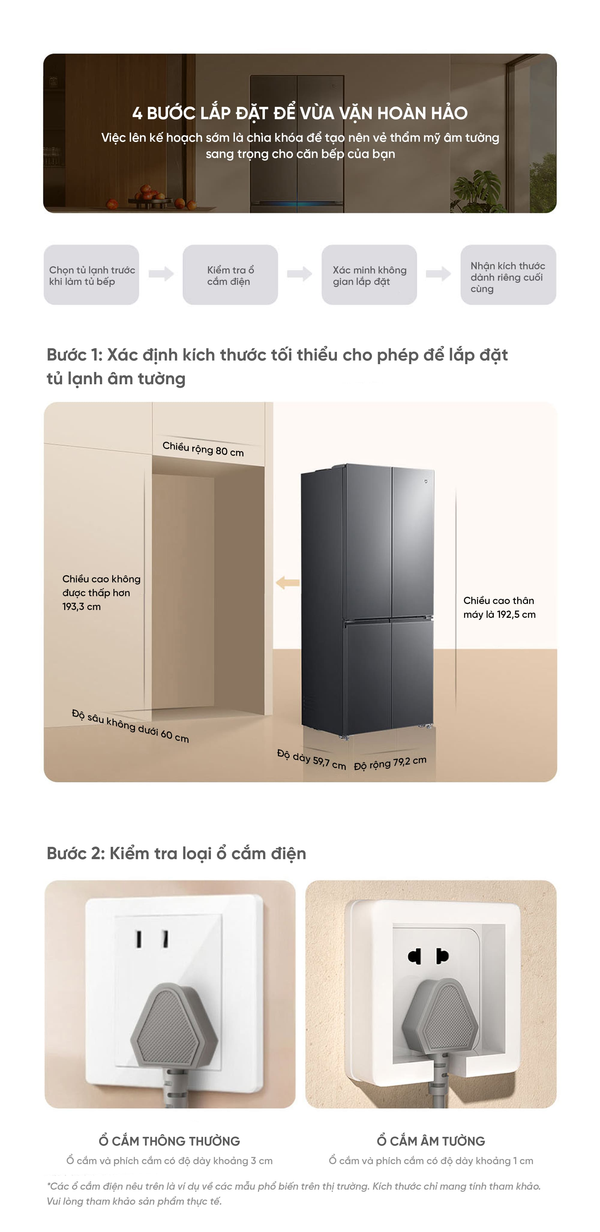 Tủ lạnh Xiaomi mijia 508L Pro 2026 đá rơi ,mặt đá pha lê