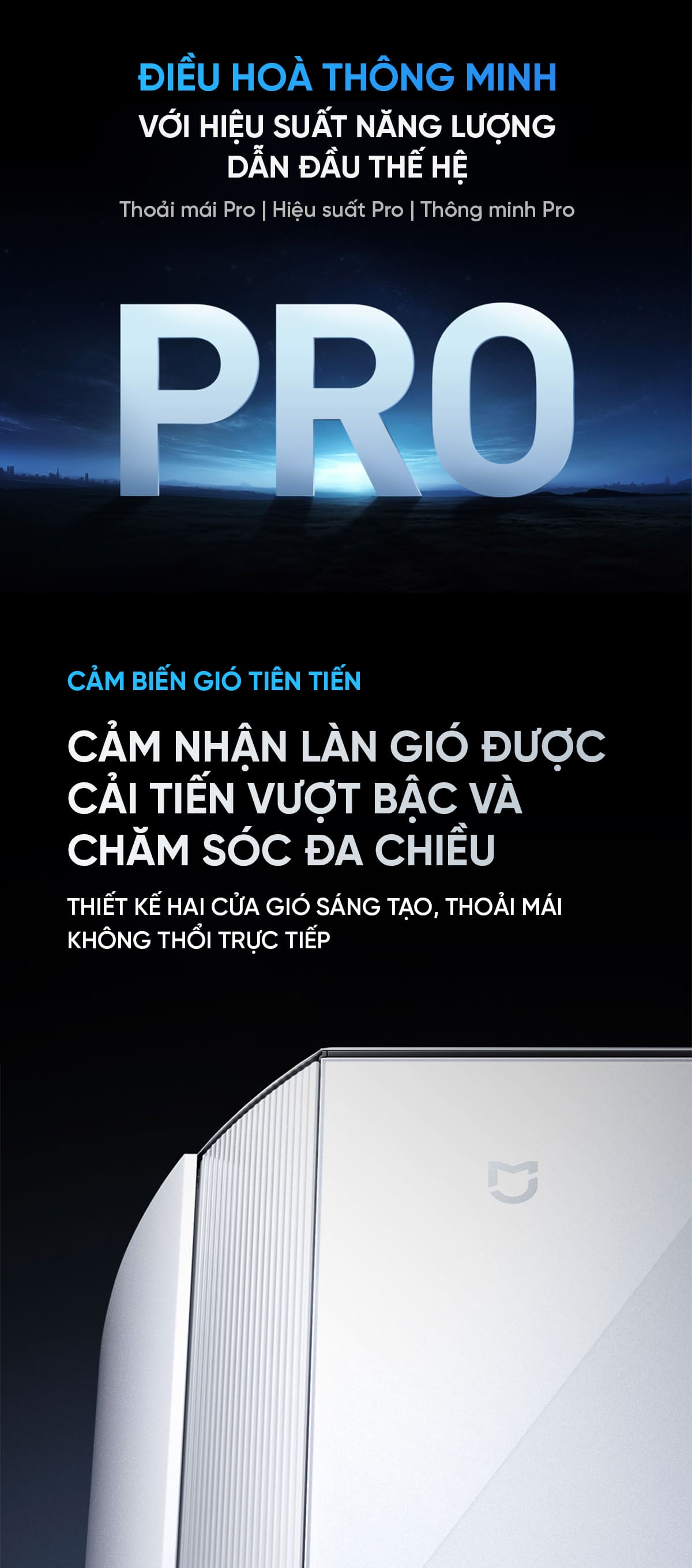 Điều hòa cây đứng Xiaomi Mijia Pro 3Hp Cấp khí tươi KFR-72LW-NA11 / F1A1