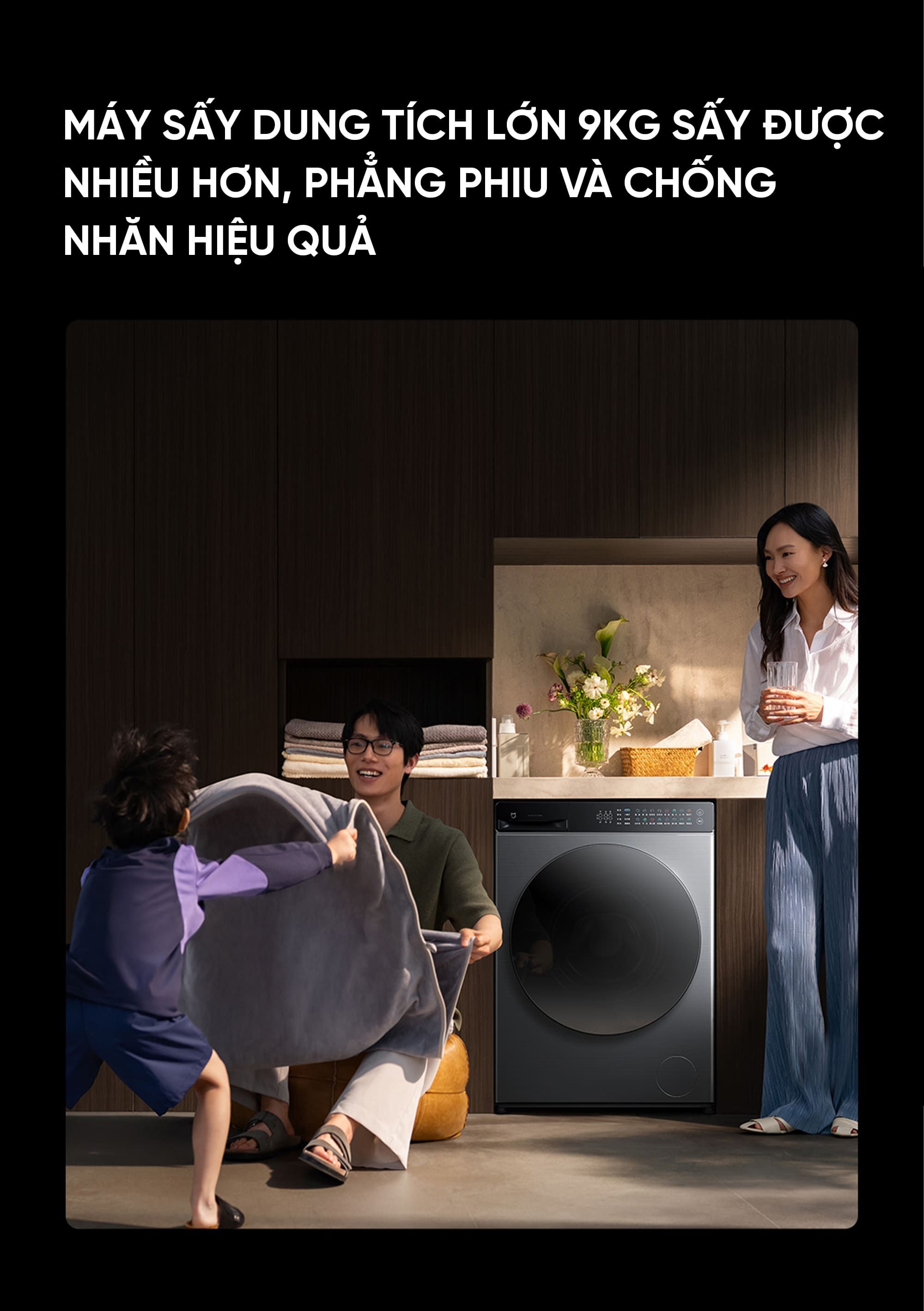 Máy giặt sấy Mijia Pro 12kg
