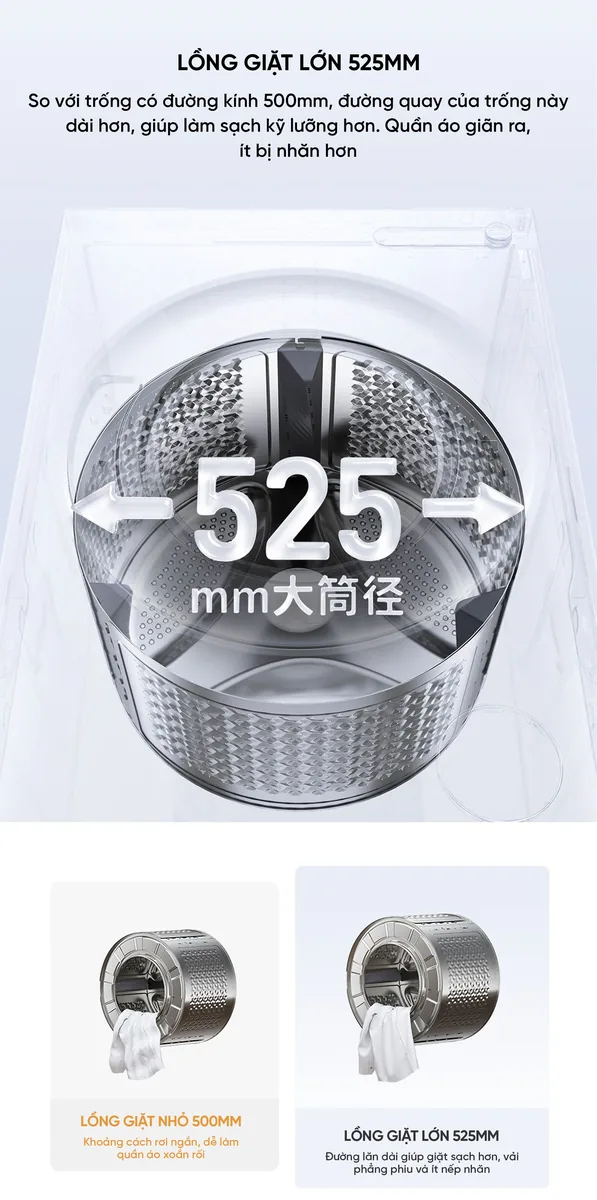 Máy giặt sấy Xiaomi Mijia XHQG100MJ111 10kg sấy 7kg 2026