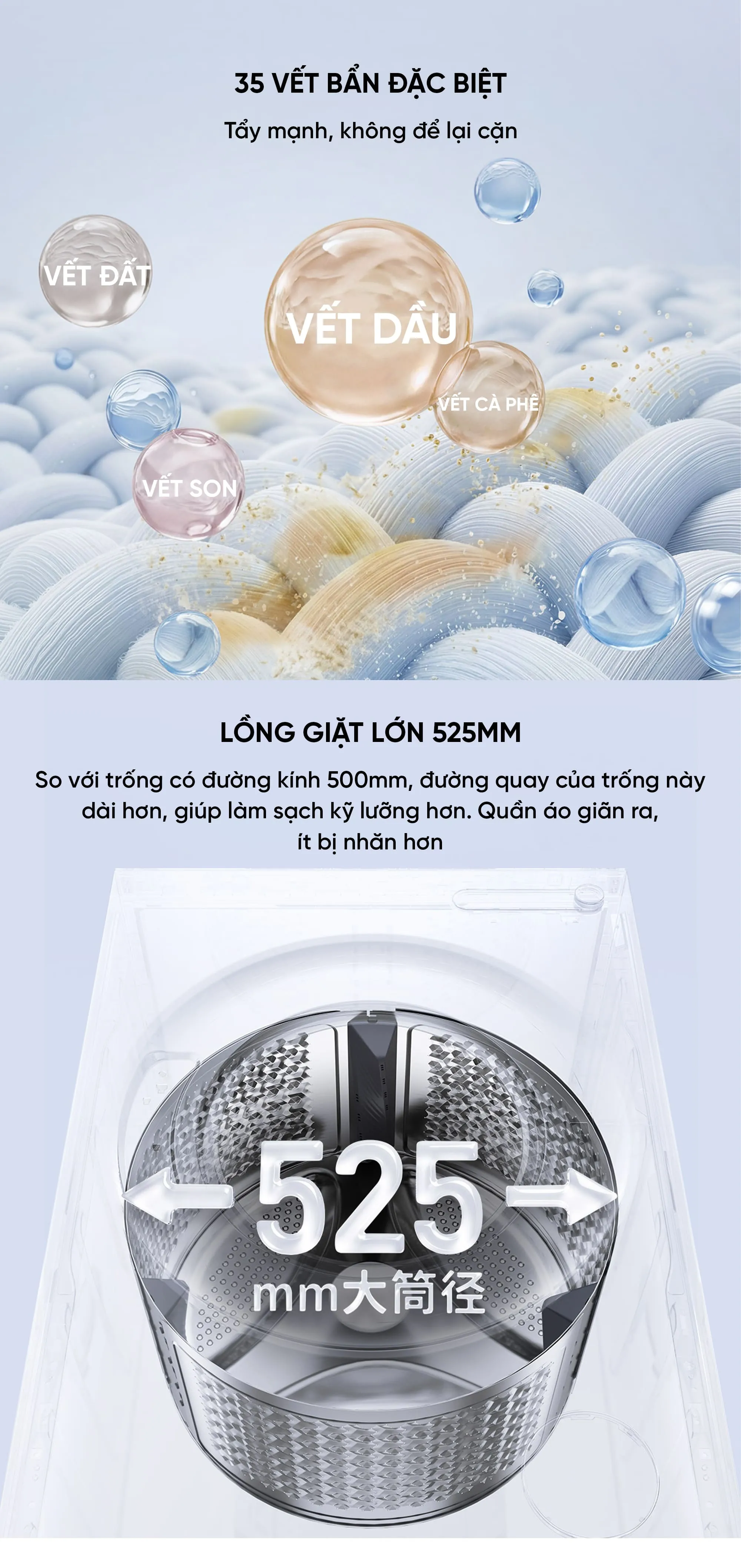 Máy giặt sấy Xiaomi XHQG120MJ110 12kg sấy 9kg 2026 Màu Trắng