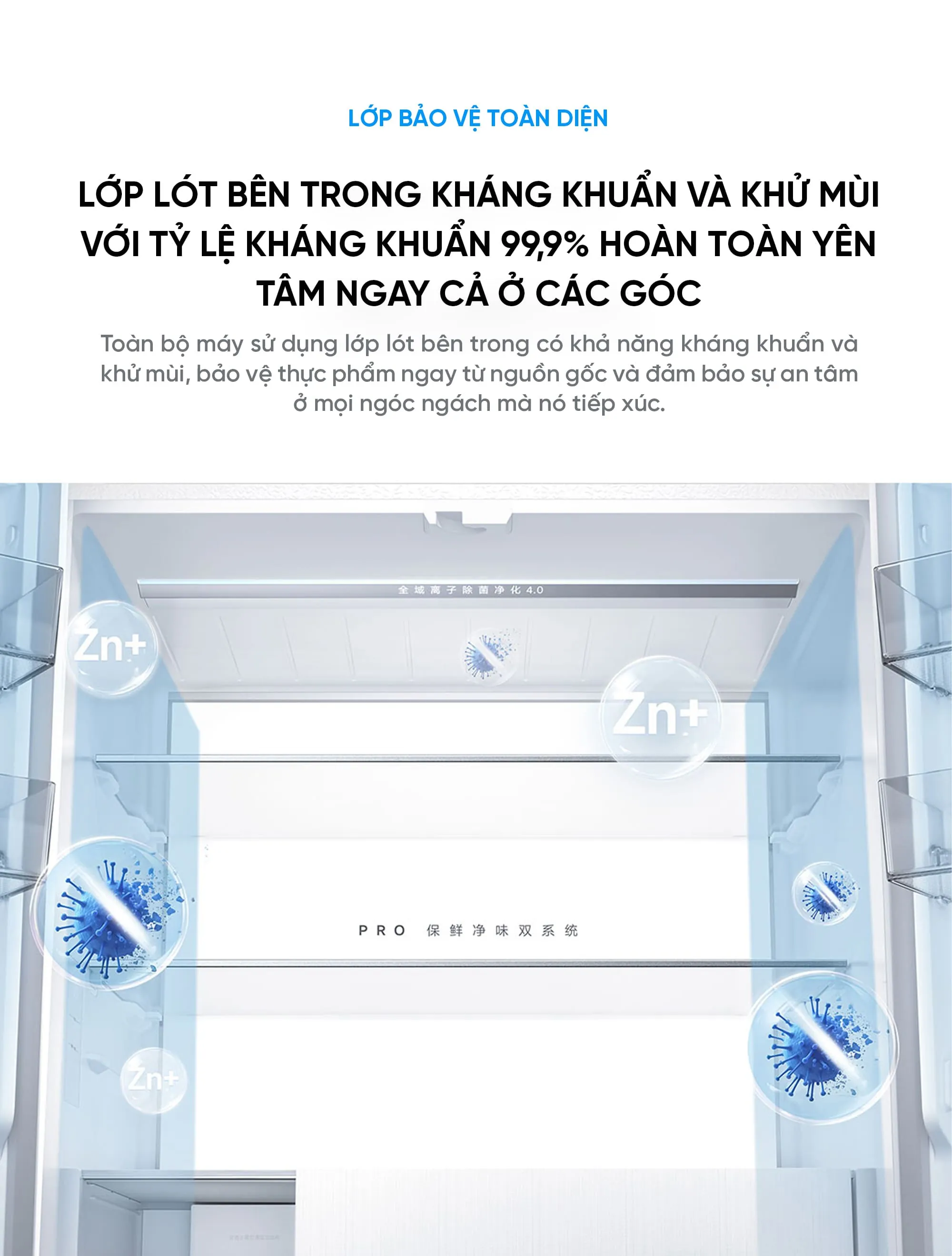 Tủ lạnh Xiaomi mijia 508L Pro 2026 Pha Lê Có Đá Rơi i.on 4.0