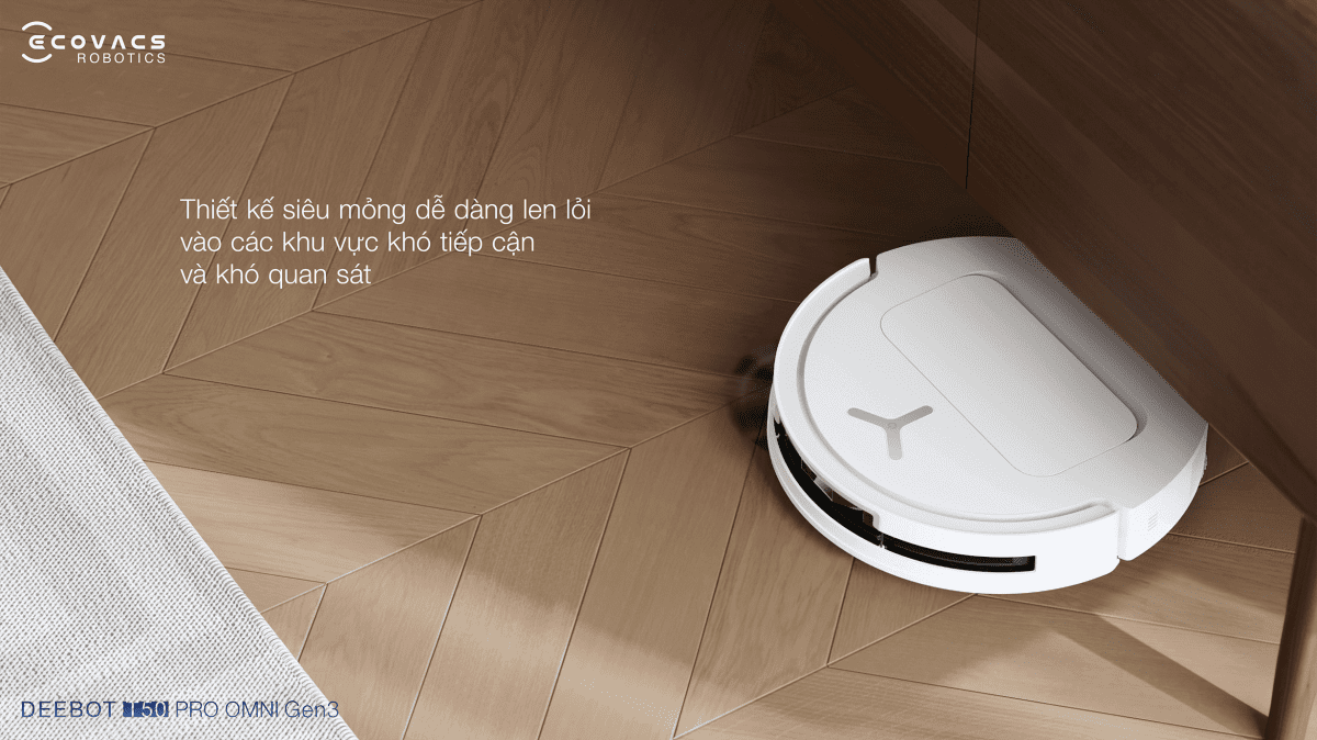 Robot hút bụi lau nhà Ecovacs Deebot T50 Pro Omni Gen 3