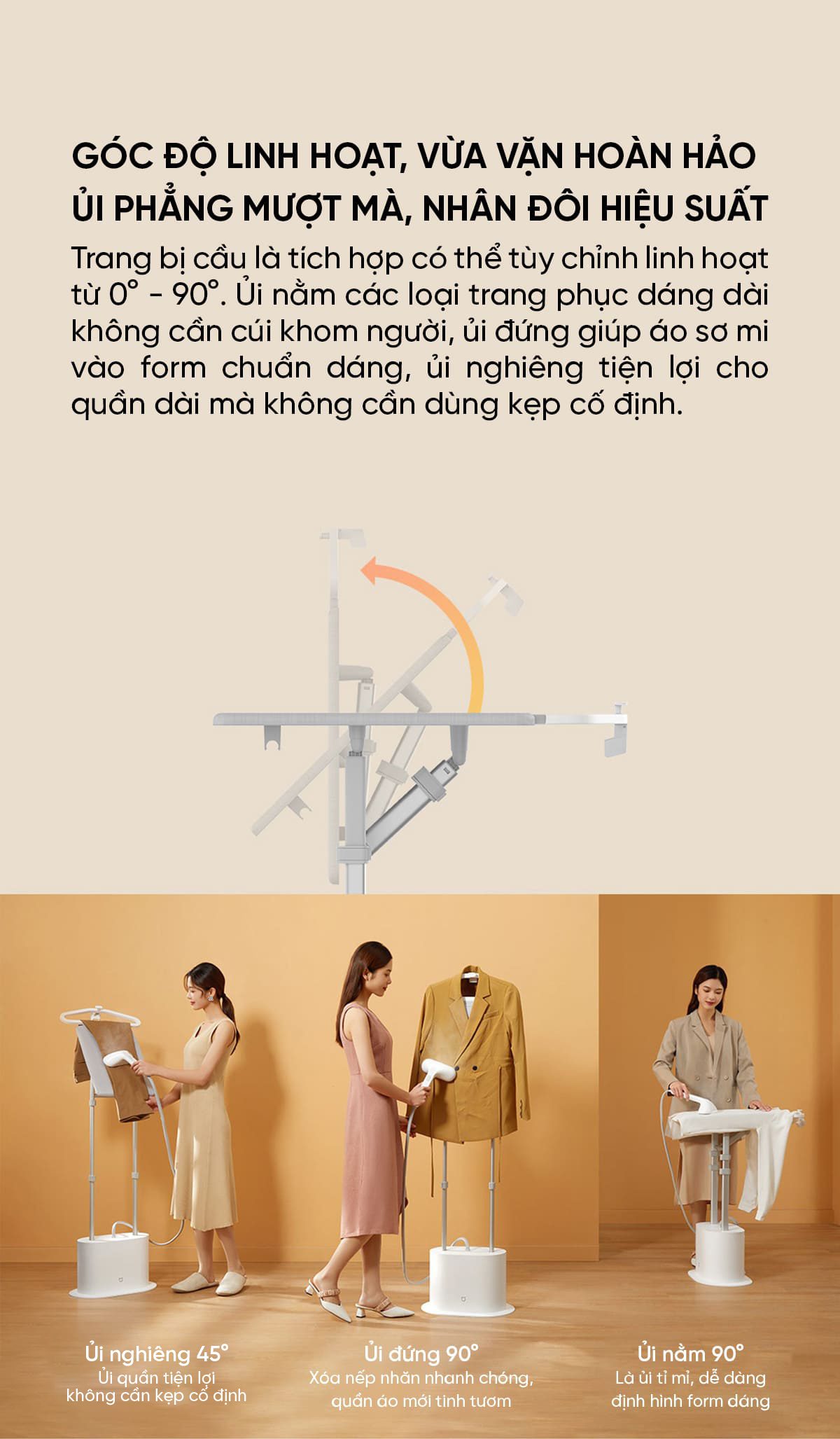 Bàn Là Cây Hơi Nước Xiaomi Mijia ZYGTJ01KL