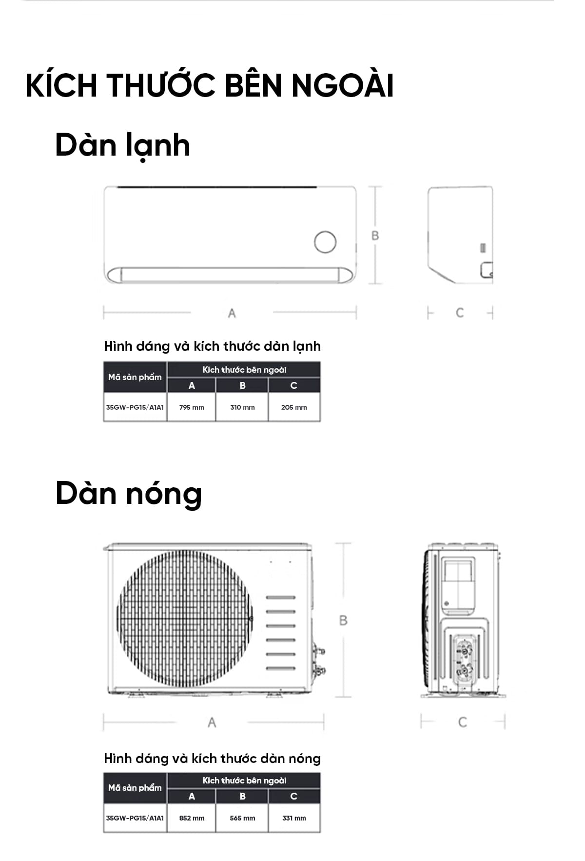 Điều Hòa Xiaomi Mijia 2 Chiều 1.5 HP 35GW-PG15/A1A1
