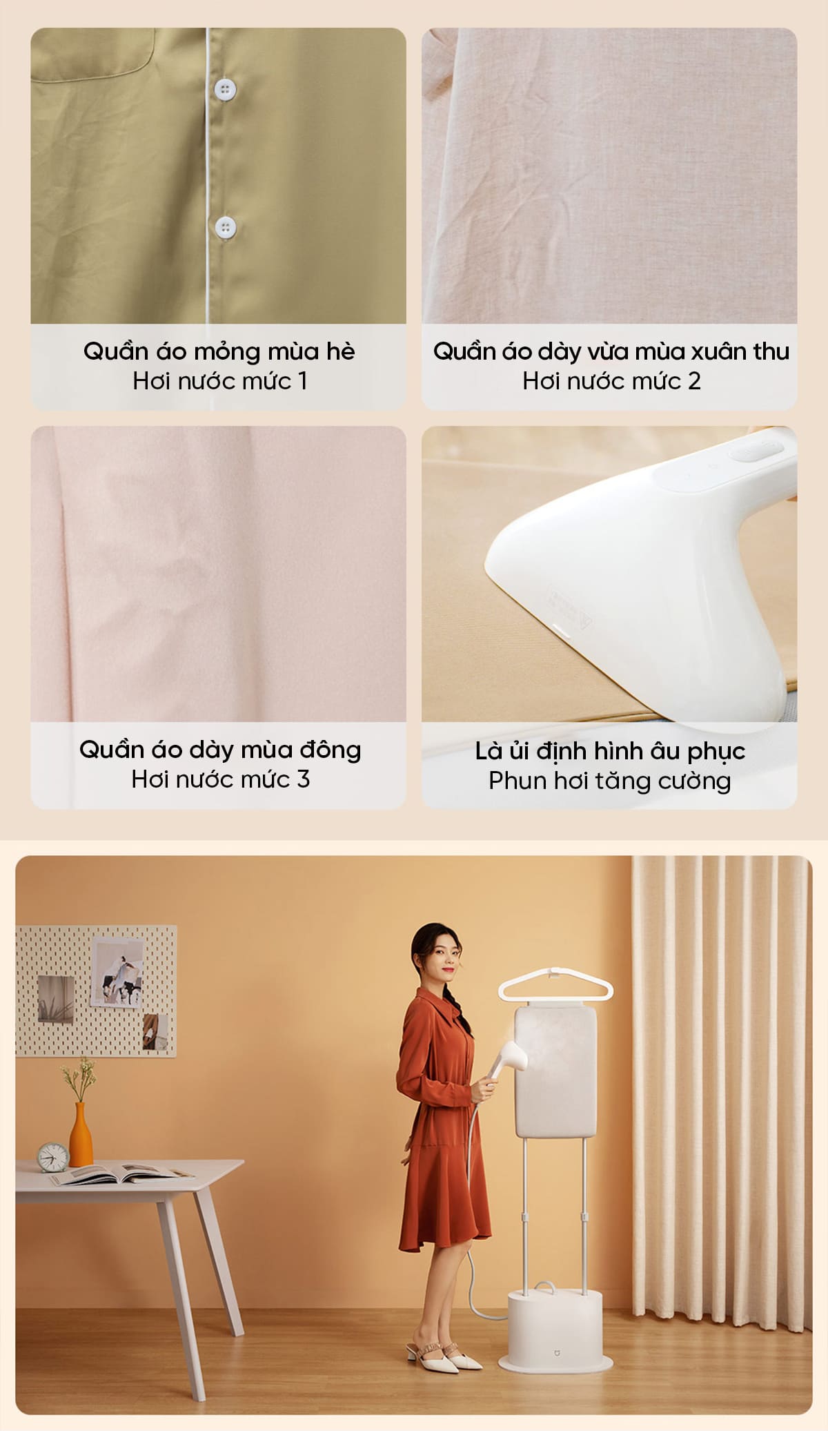 Bàn Là Cây Hơi Nước Xiaomi Mijia ZYGTJ01KL
