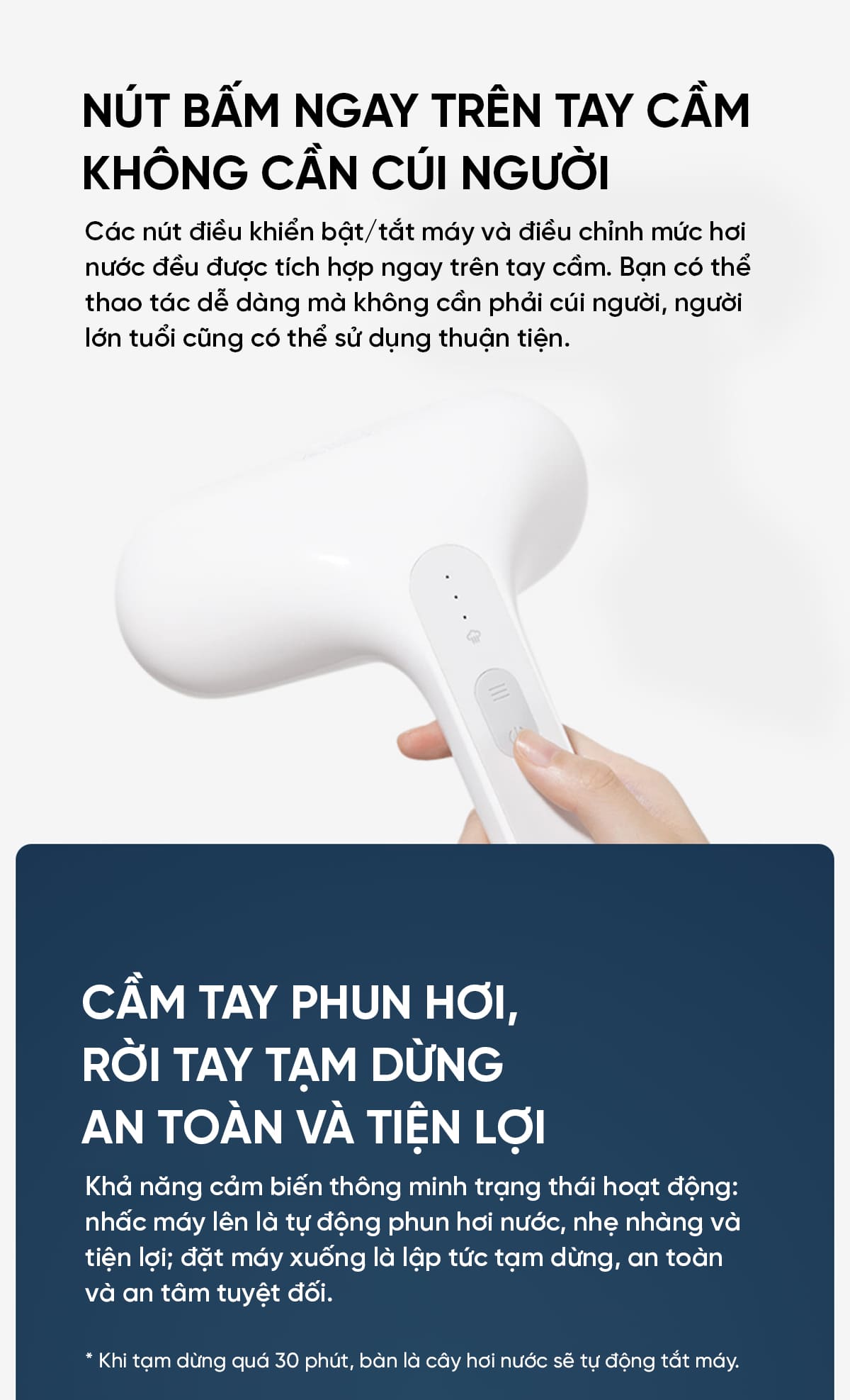 Bàn Là Cây Hơi Nước Xiaomi Mijia ZYGTJ01KL