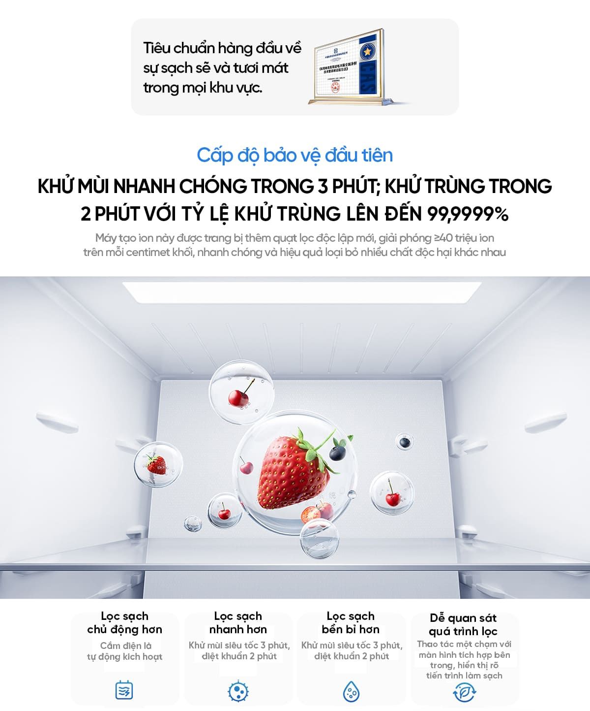 Tủ Lạnh 508L Pro 2026 Làm Đá Tự Động