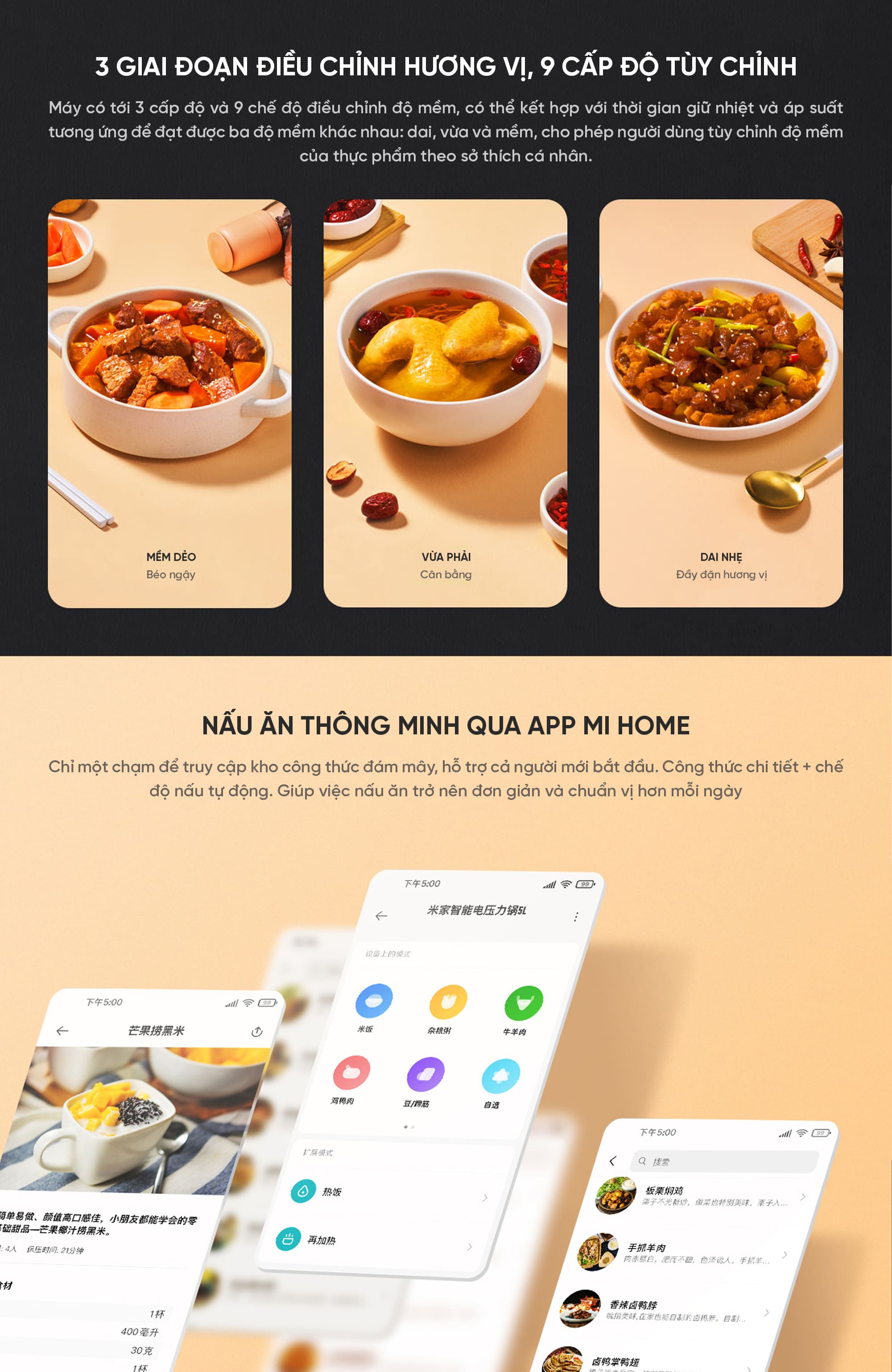 Nồi Áp Suất Thông Minh Xiaomi Mijia 5L