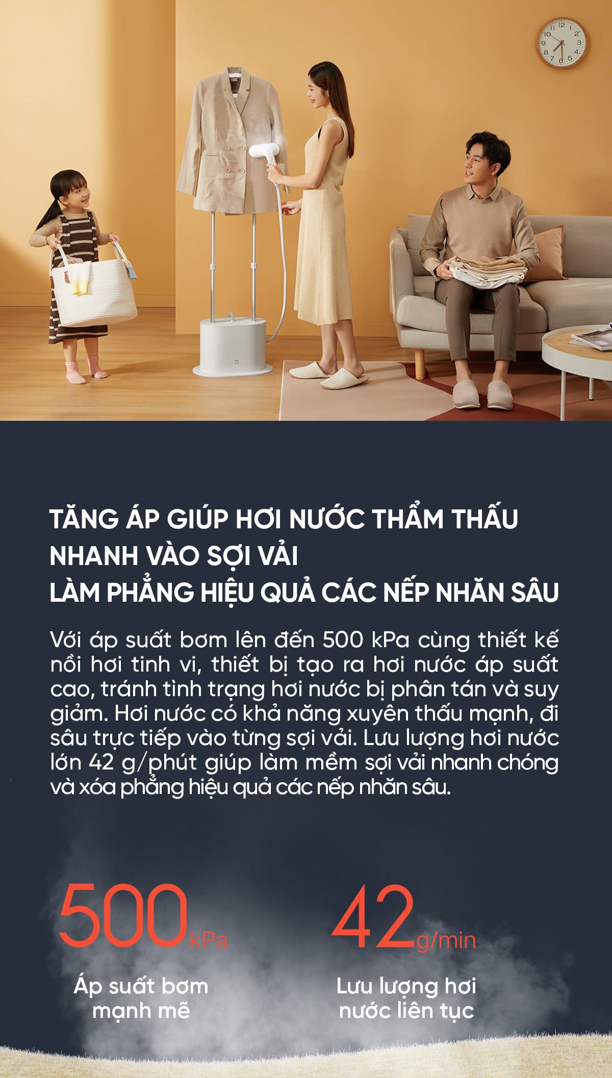 Bàn Là Cây Hơi Nước Xiaomi Mijia ZYGTJ01KL