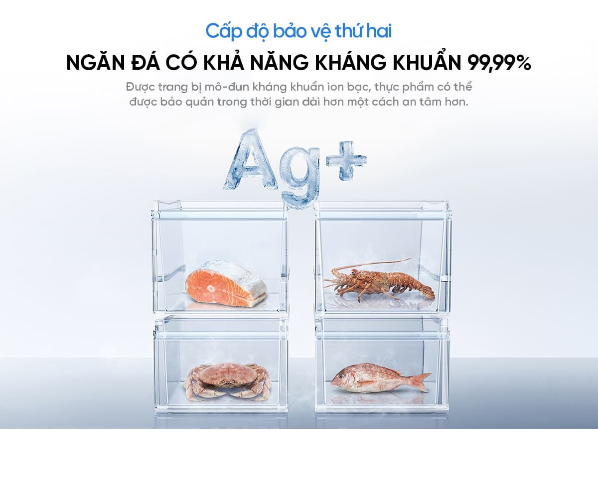 Tủ Lạnh 508L Pro 2026 Làm Đá Tự Động