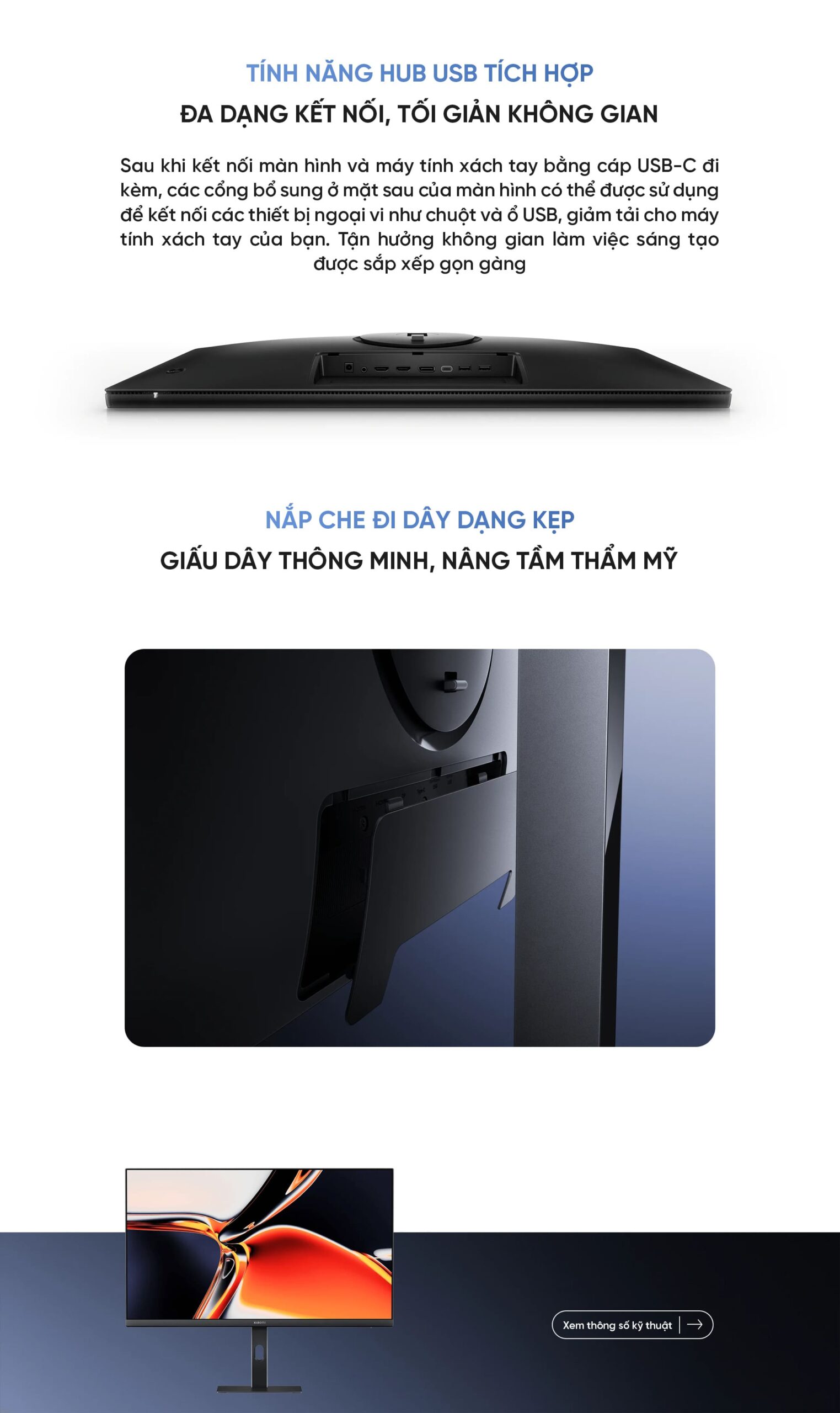 Xiaomi 4K Monitor A27Ui