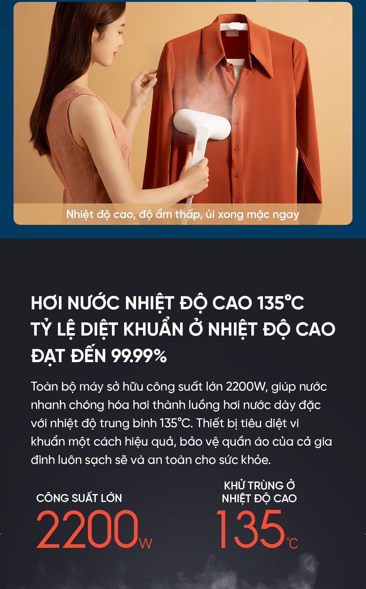 Bàn Là Cây Hơi Nước Xiaomi Mijia ZYGTJ01KL