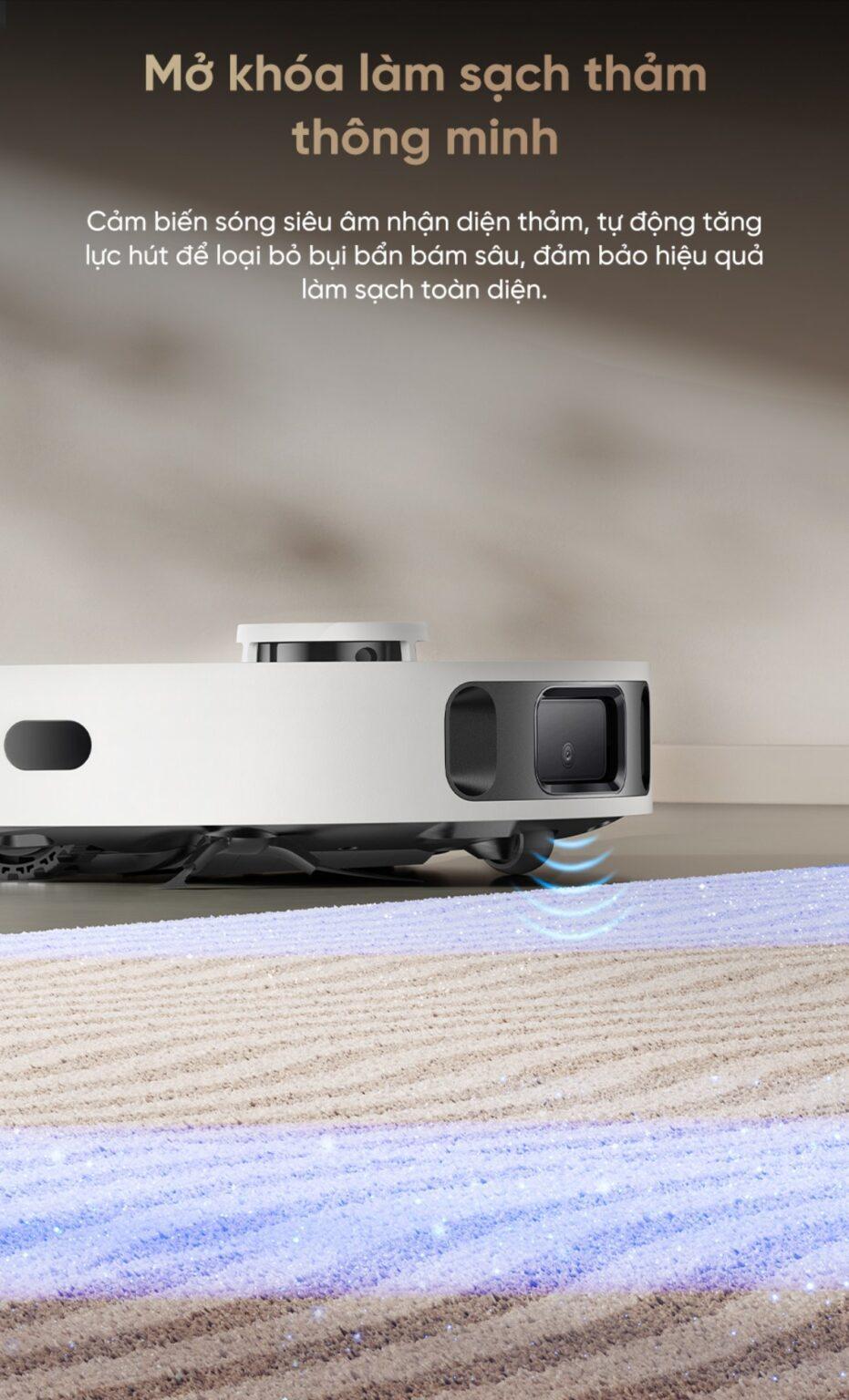 Robot hút bụi lau nhà Dreame D20 Ultra