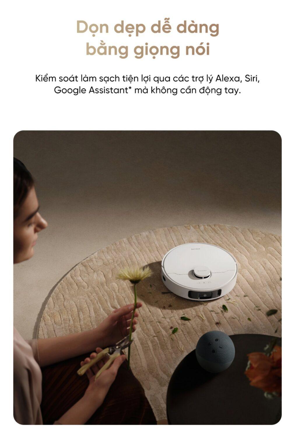 Robot hút bụi lau nhà Dreame D20 Ultra