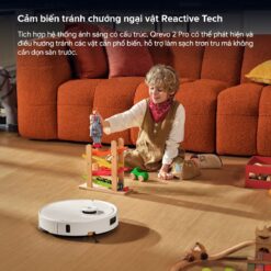 Robot hút bụi Roborock Qrevo 2 Pro | Lực hút 25.000 Pa