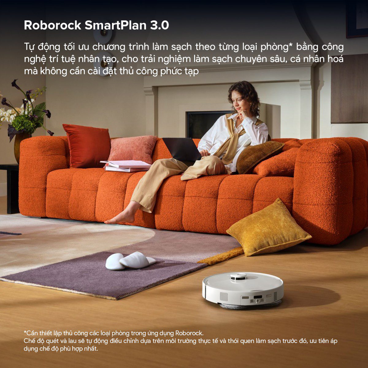 Robot hút bụi Roborock Qrevo 2 Pro | Lực hút 25.000 Pa