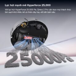 Robot hút bụi Roborock Qrevo 2 Pro | Lực hút 25.000 Pa