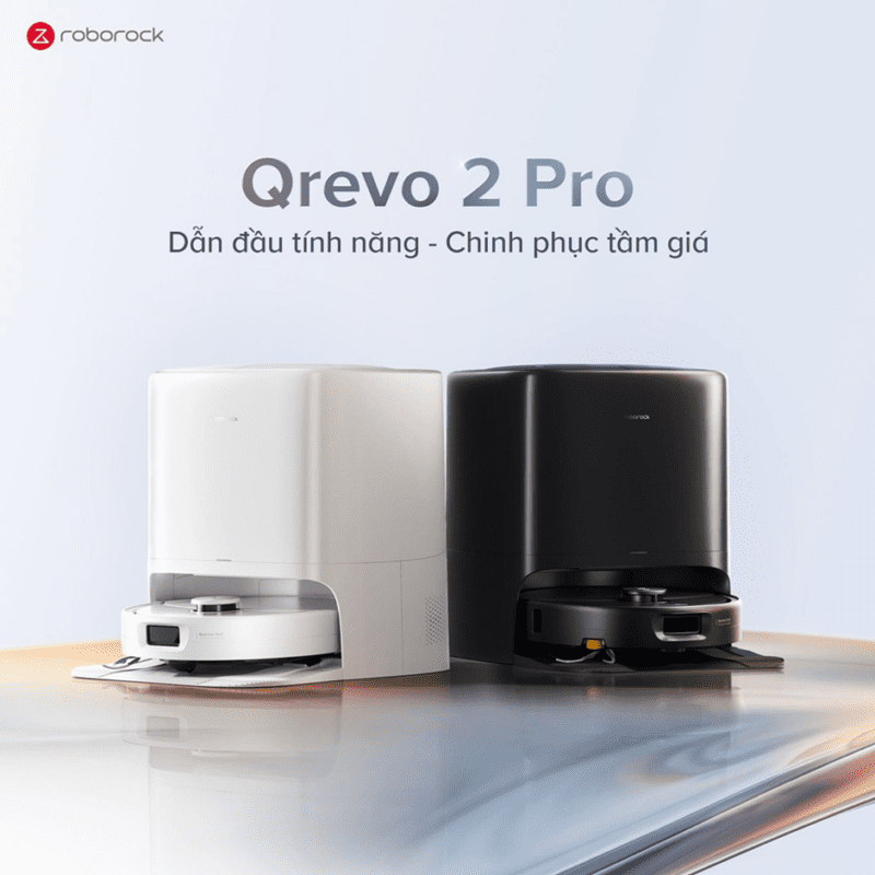 Roborock ra mắt Qrevo 2 Pro: Tân binh phá đảo phân khúc robot hút bụi tầm trung với nhiều nâng cấp ấn tượng