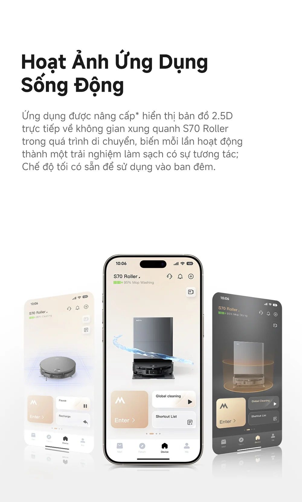 Mova S70 Roller