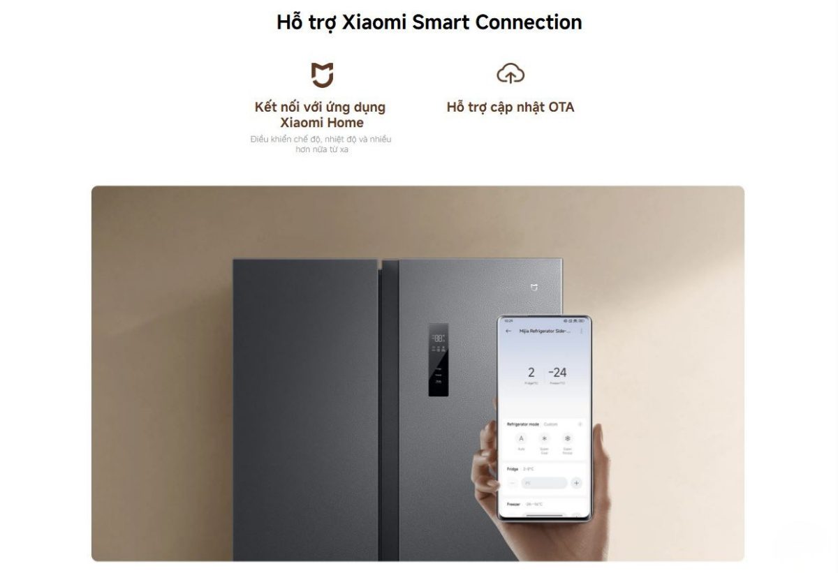 Tủ lạnh Xiaomi Mijia 635L – Bản Quốc Tế