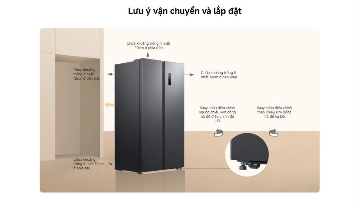 Tủ lạnh Xiaomi Mijia 635L – Bản Quốc Tế