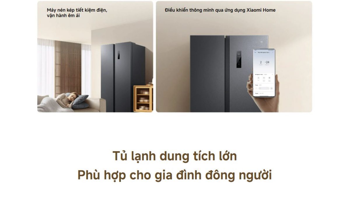 Tủ lạnh Xiaomi Mijia 635L – Bản Quốc Tế