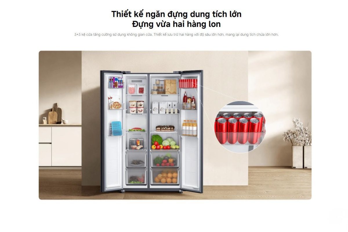 Tủ lạnh Xiaomi Mijia 635L – Bản Quốc Tế