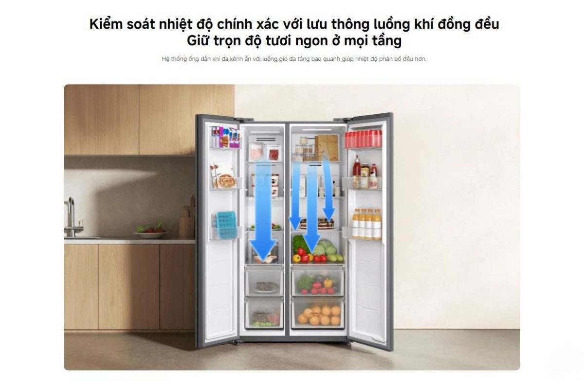 Tủ lạnh Xiaomi Mijia 635L – Bản Quốc Tế