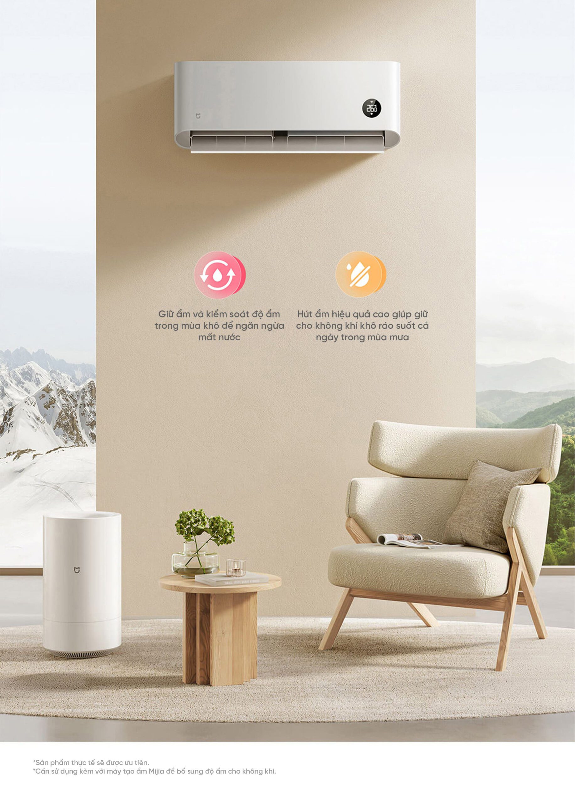 Điều Hoà Xiaomi Mijia 2026 KFR50GW-S1A1 2HP 18000Btu Tiết Kiệm Điện Cấp 1