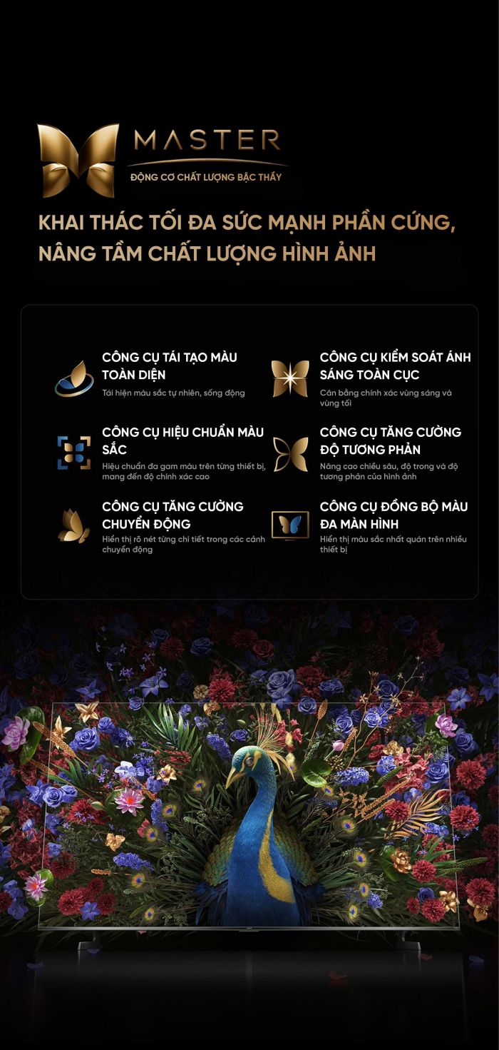 Tivi Xiaomi S 85 miniled 2026 4K độ sáng 2200nits