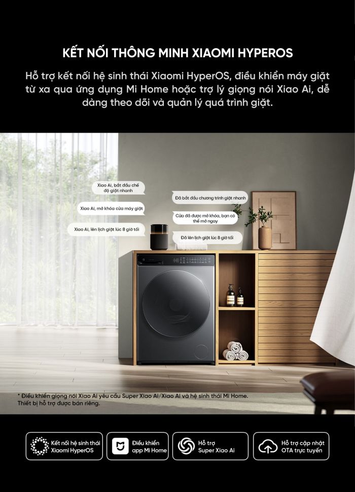 Máy Giặt Sấy Xiaomi Mijia Pro XHQG130MJ105 2026 Giặt 13kg Sấy 9kg
