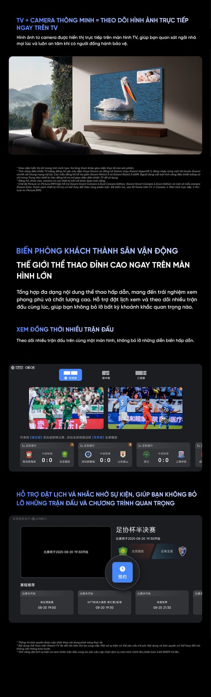 Tivi Xiaomi S 75 miniled 2026 4K độ sáng 2200nits