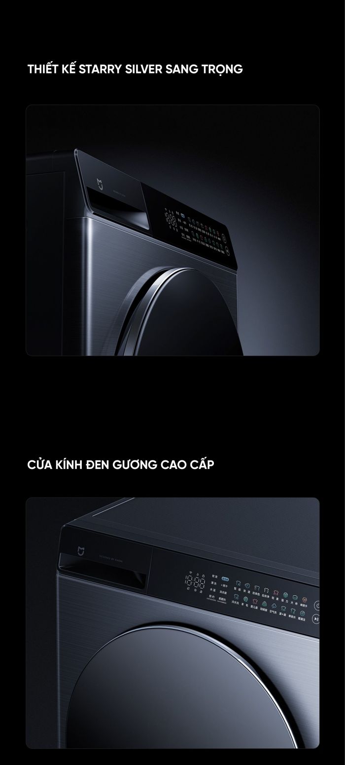 Máy Giặt Sấy Xiaomi Mijia Pro XHQG130MJ105 2026 Giặt 13kg Sấy 9kg