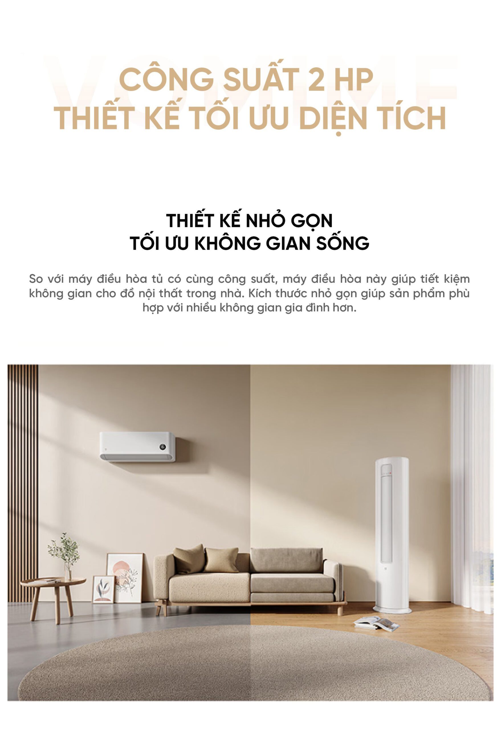Điều Hoà Xiaomi Mijia 2026 KFR50GW-S1A1 2HP 18000Btu Tiết Kiệm Điện Cấp 1