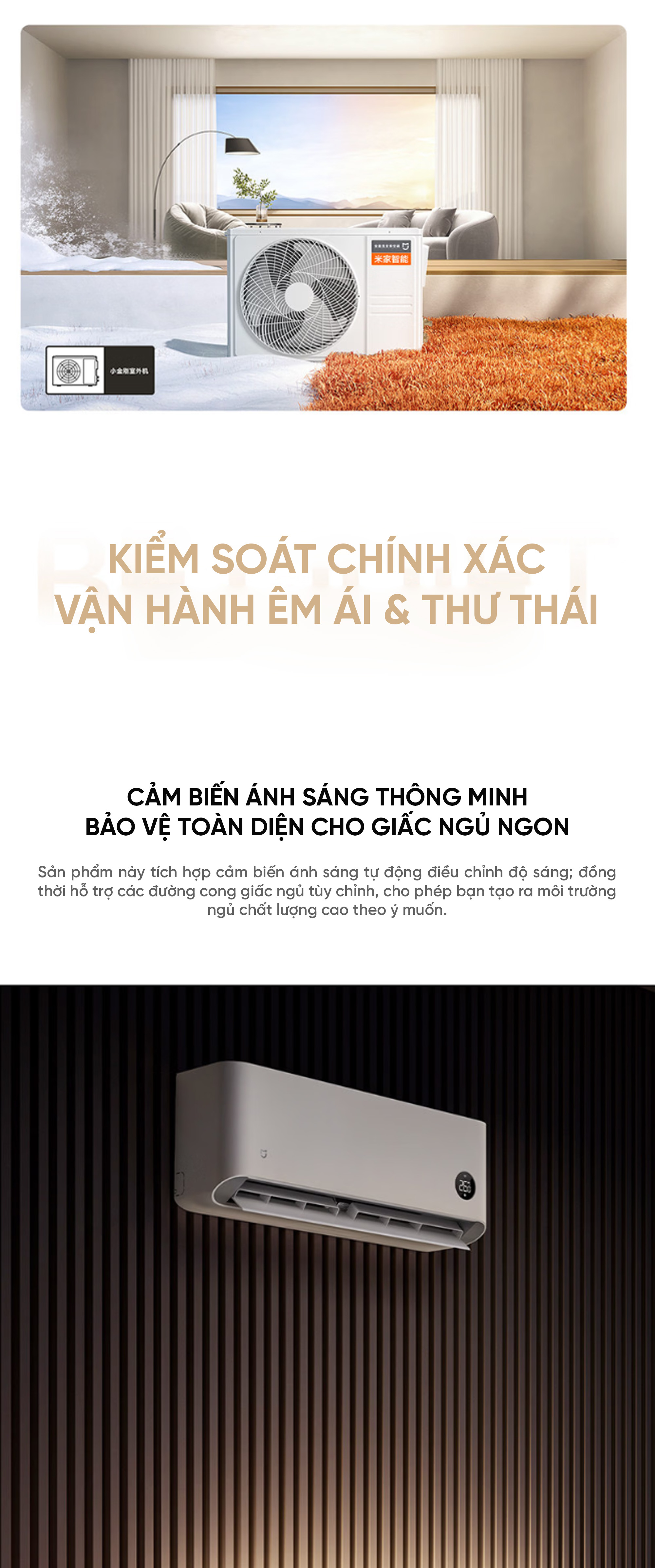 Điều Hoà Xiaomi Mijia 2026 KFR50GW-S1A1 2HP 18000Btu Tiết Kiệm Điện Cấp 1