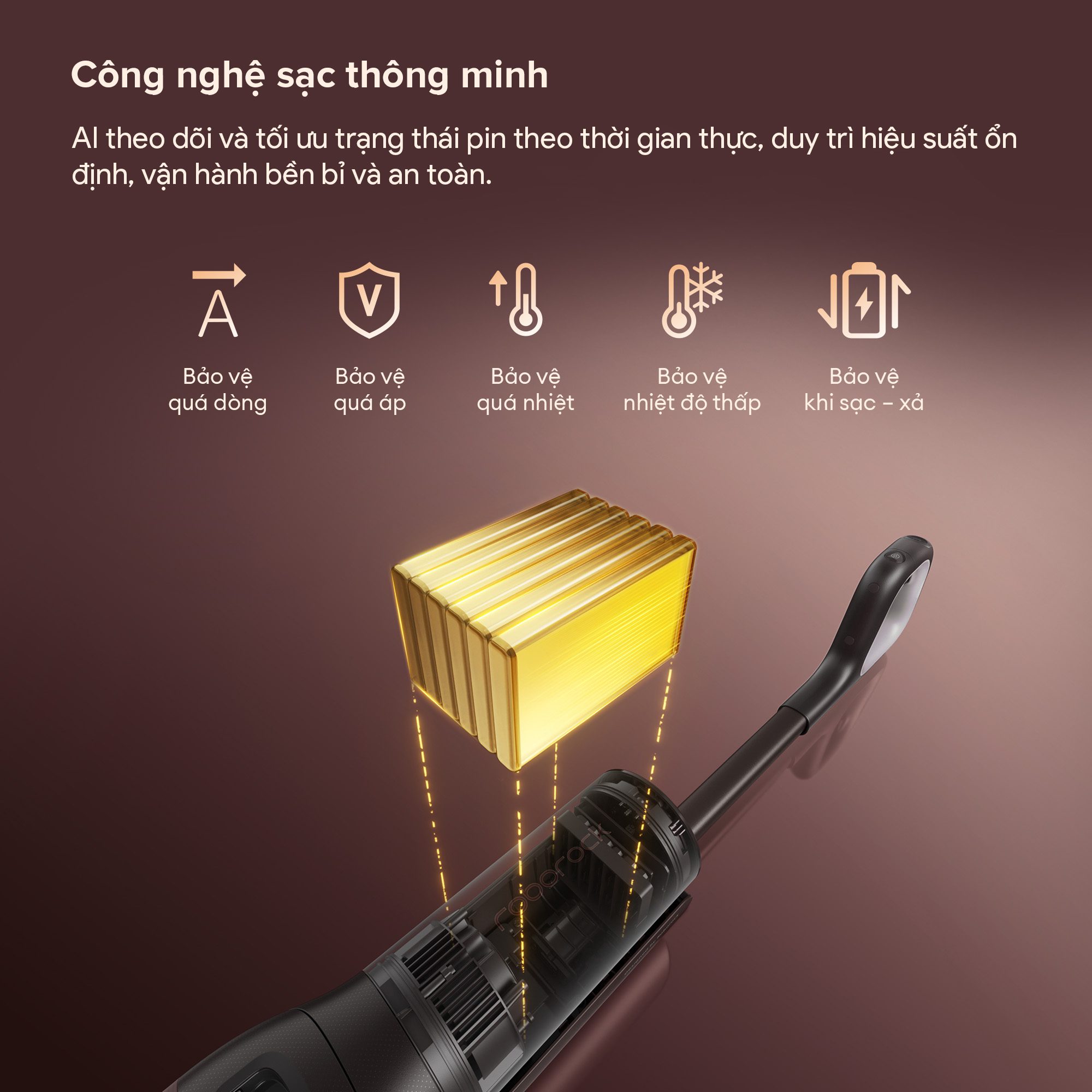 Máy hút bụi lau nhà Roborock F25 Pro Turbo
