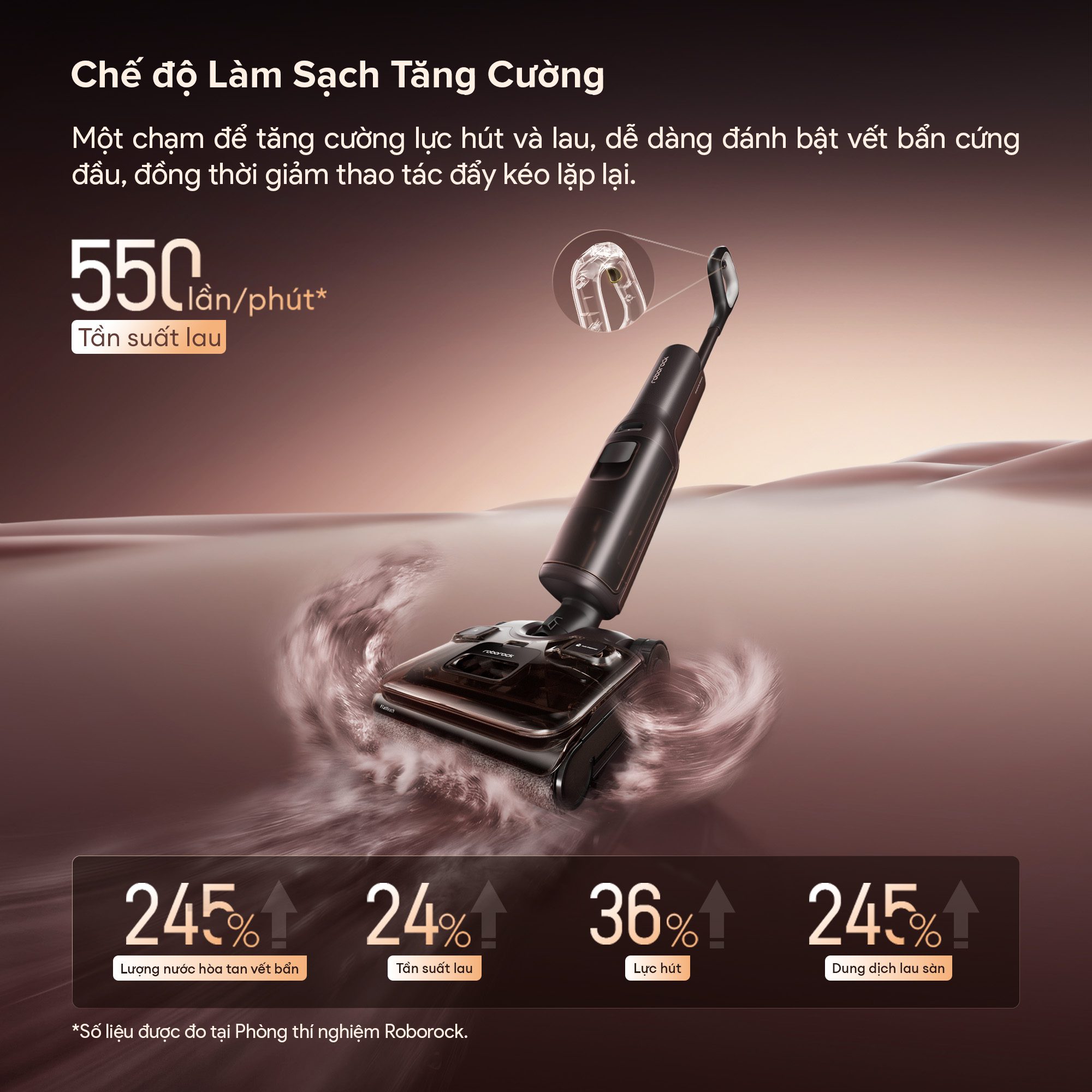 Máy hút bụi lau nhà Roborock F25 Pro Turbo