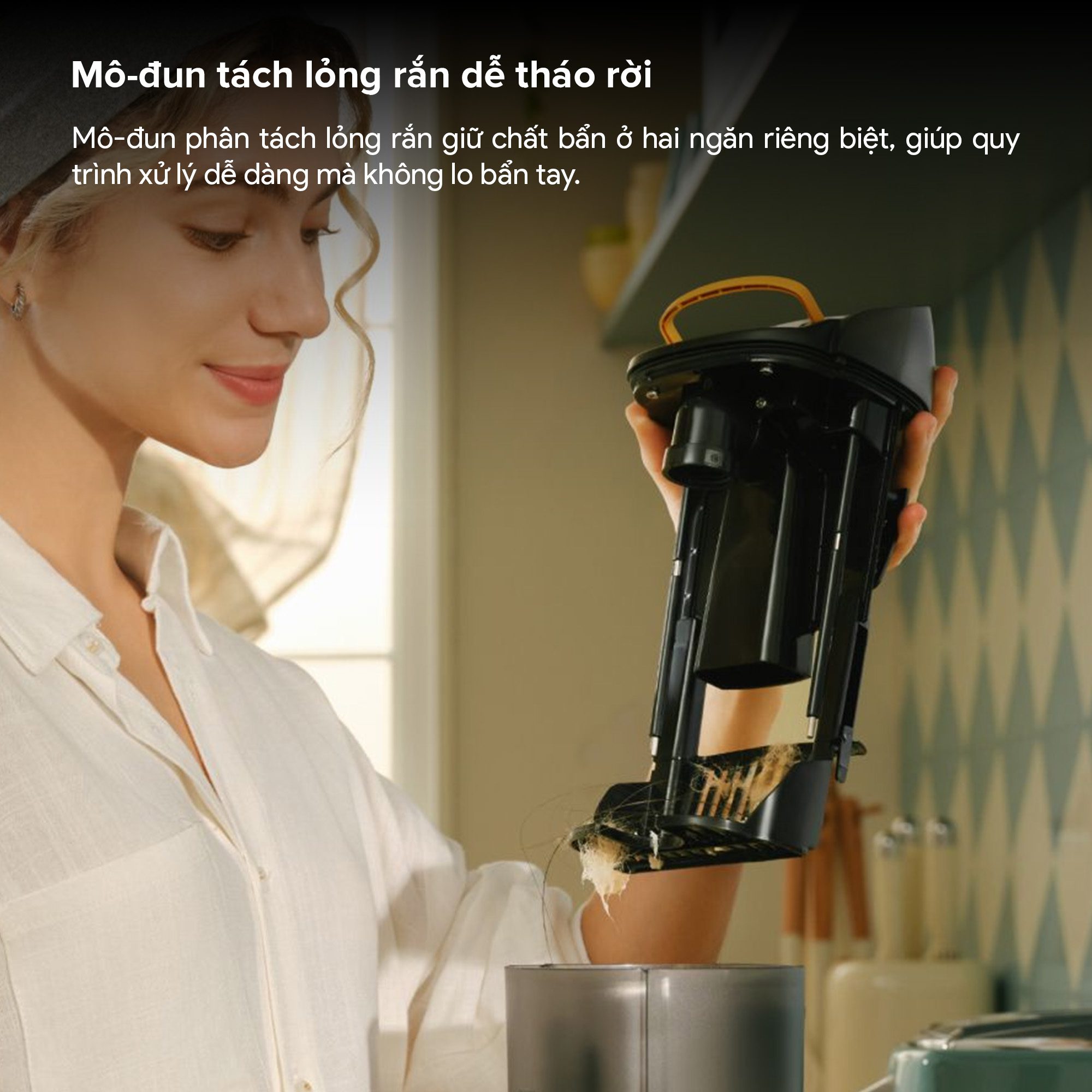 Máy hút bụi lau nhà hơi nước Roborock F25 Steam