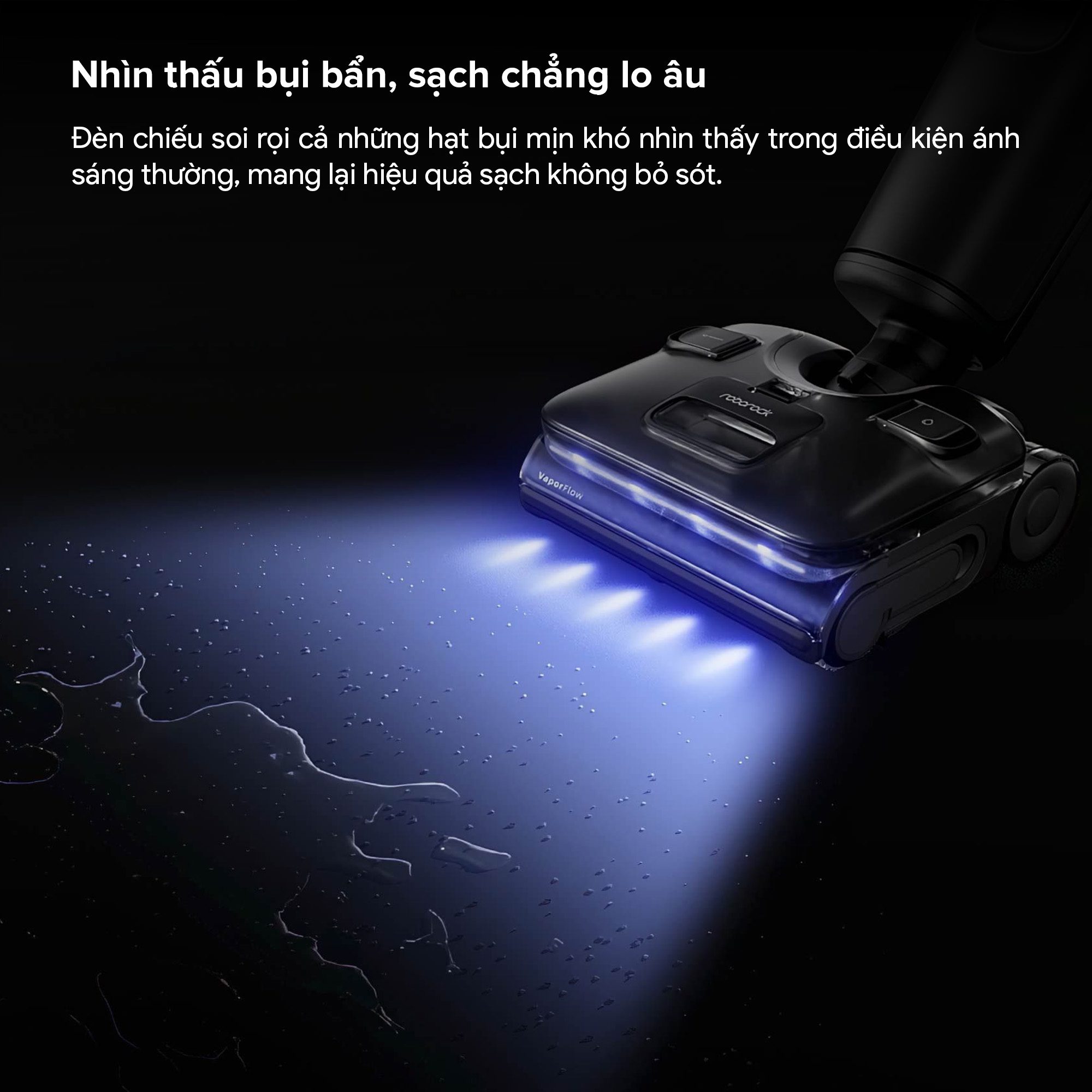 Máy hút bụi lau nhà hơi nước Roborock F25 Steam