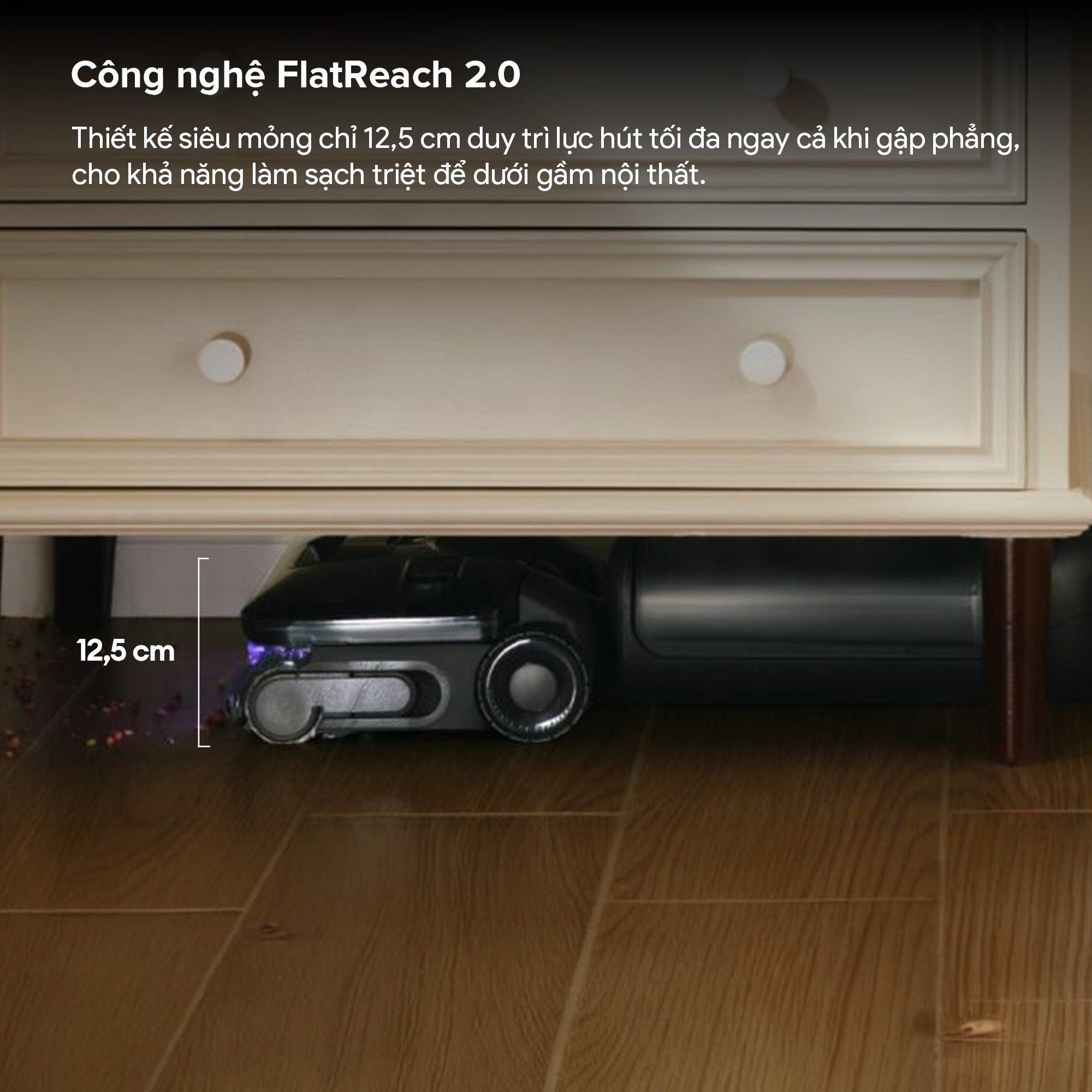 Máy hút bụi lau nhà hơi nước Roborock F25 Steam