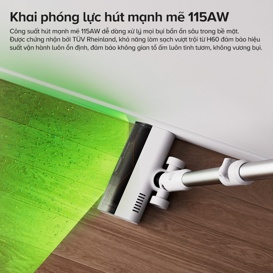 Máy hút bụi cầm tay không dây Roborock H60