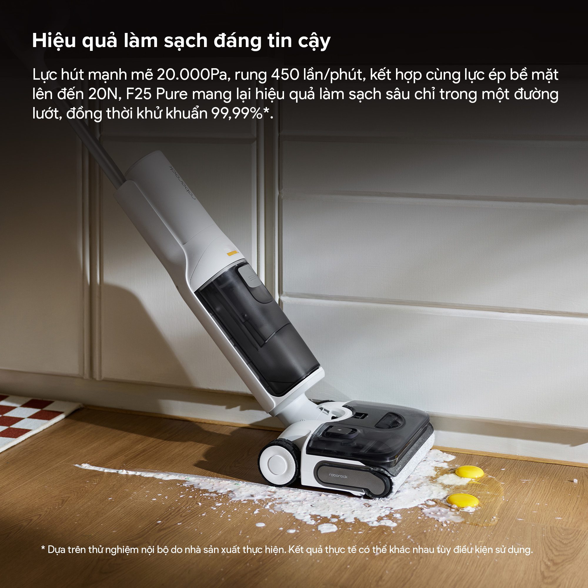 Máy hút bụi lau nhà Roborock F25 Pure – Bản Quốc Tế