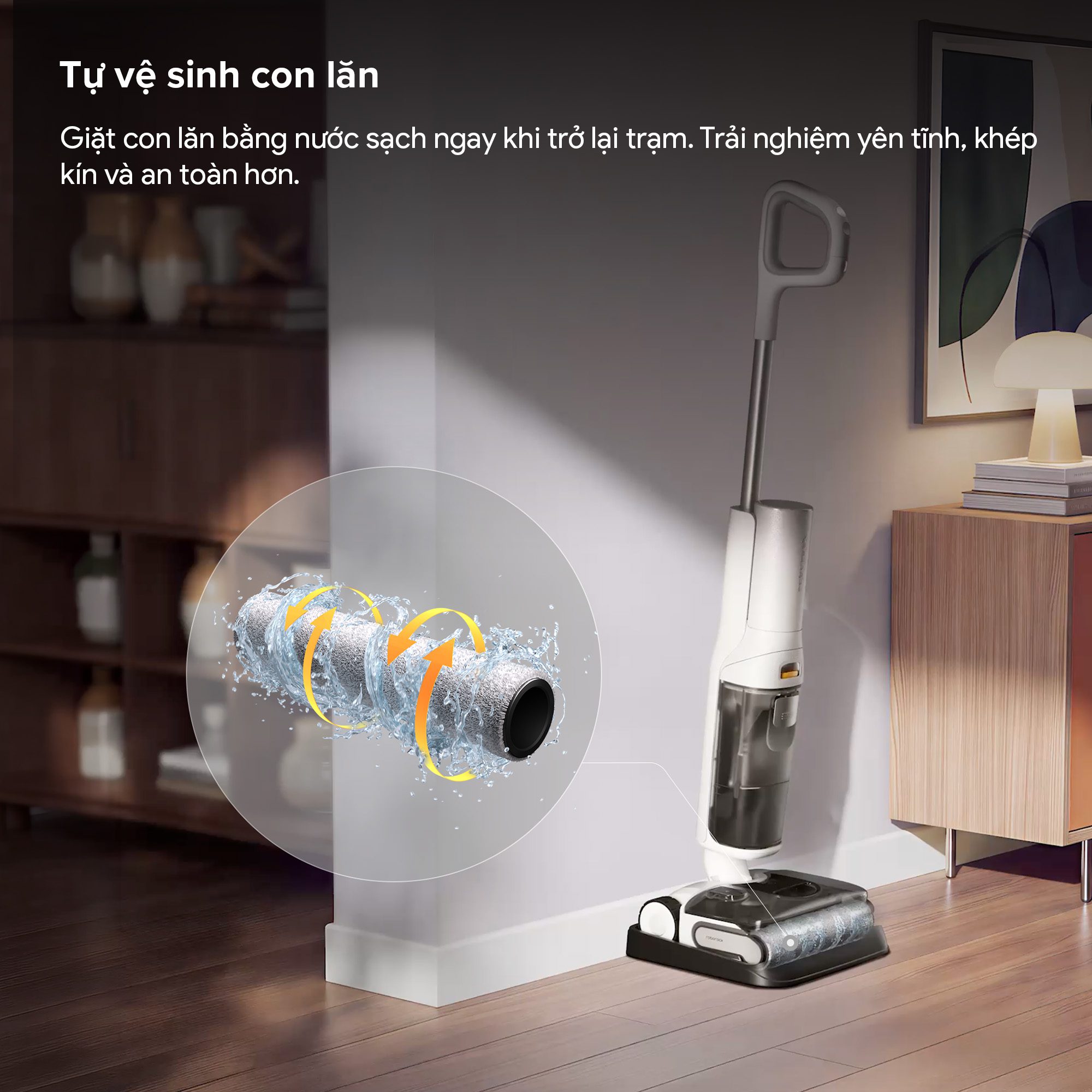 Máy hút bụi lau nhà Roborock F25 Pure – Bản Quốc Tế